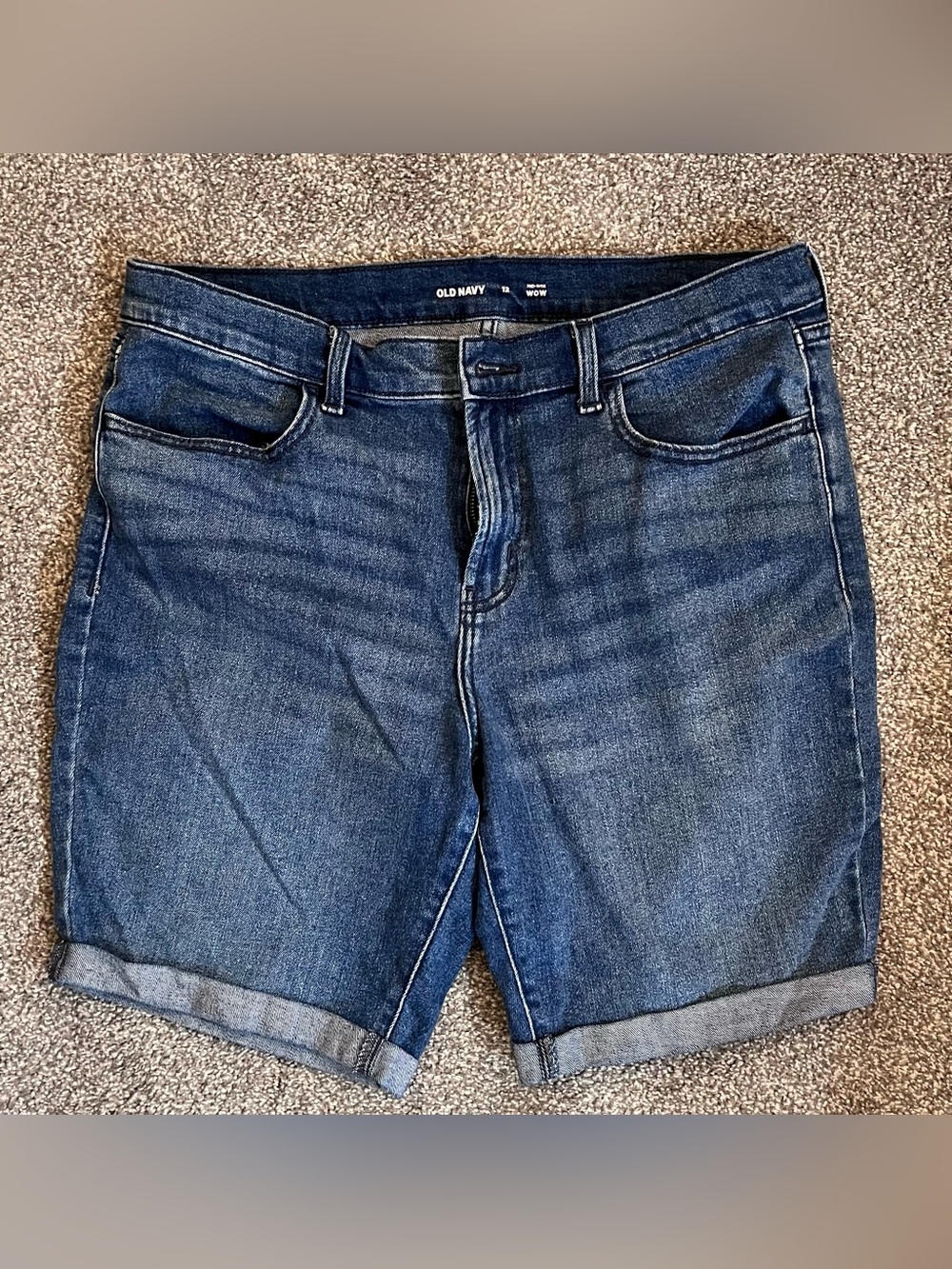 Old navy jean shorts size 12